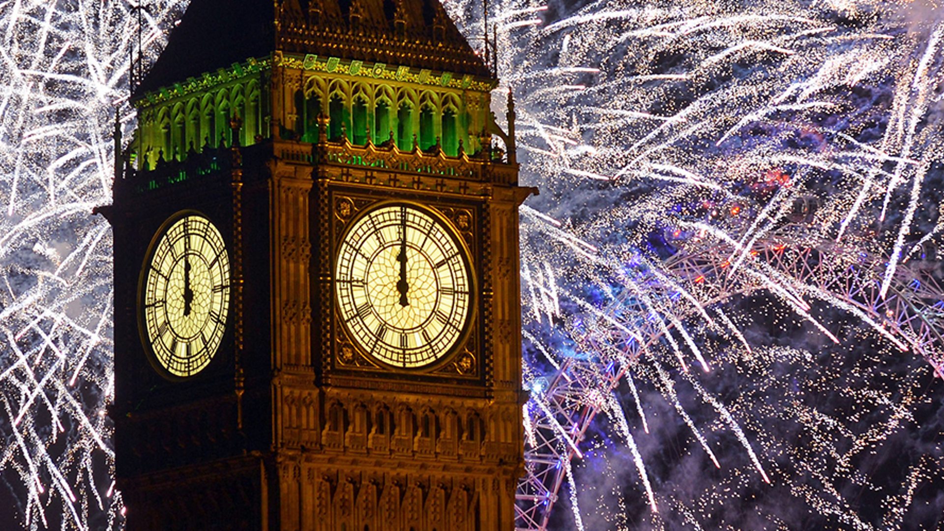 Big Ben, London's clock tower, will chime at midnight: