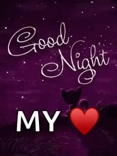 Good night my love Gif