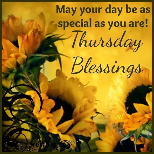 Happy Thursday Blessings