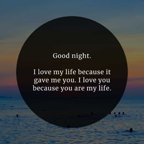 Love good night quotes: