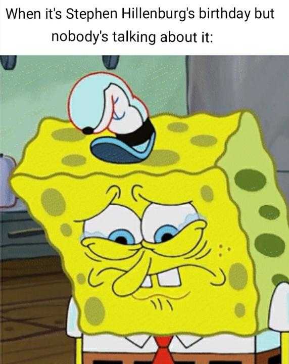 Sad SpongeBob Meme