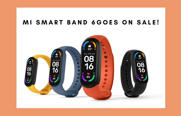 mi smart band 6, mi smart band specifications, mi smartband on sale, mi smart band 6 specifications, mi smart band 6 water resistance