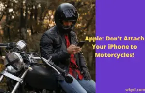 iPhone to the Motorcycle