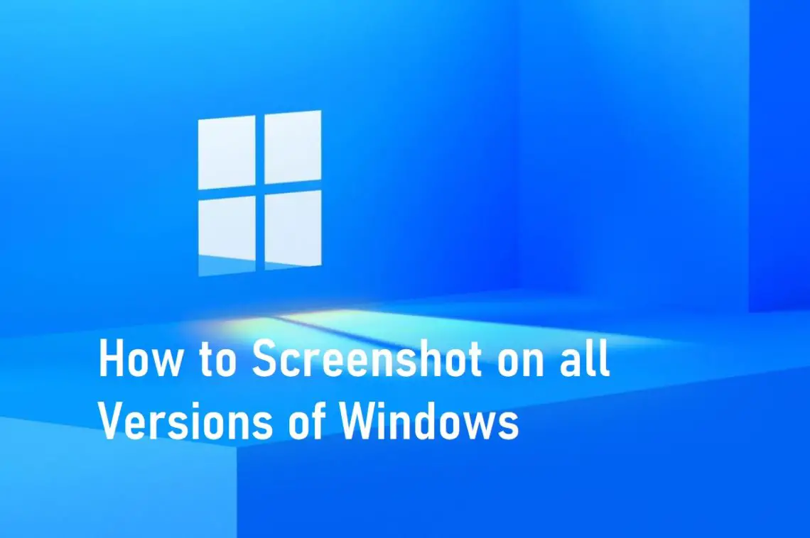 Learning How to Screenshot on all Versions of Windows