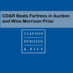 CD&R Beats Fortress in Auction and Wins Morrison Prize