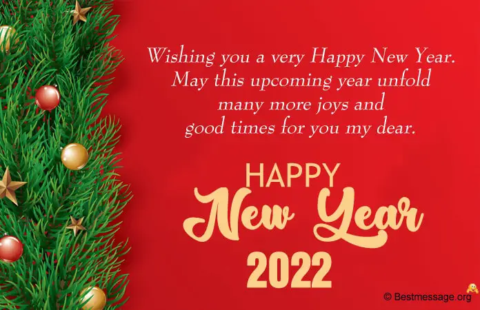 Happy New Year Message