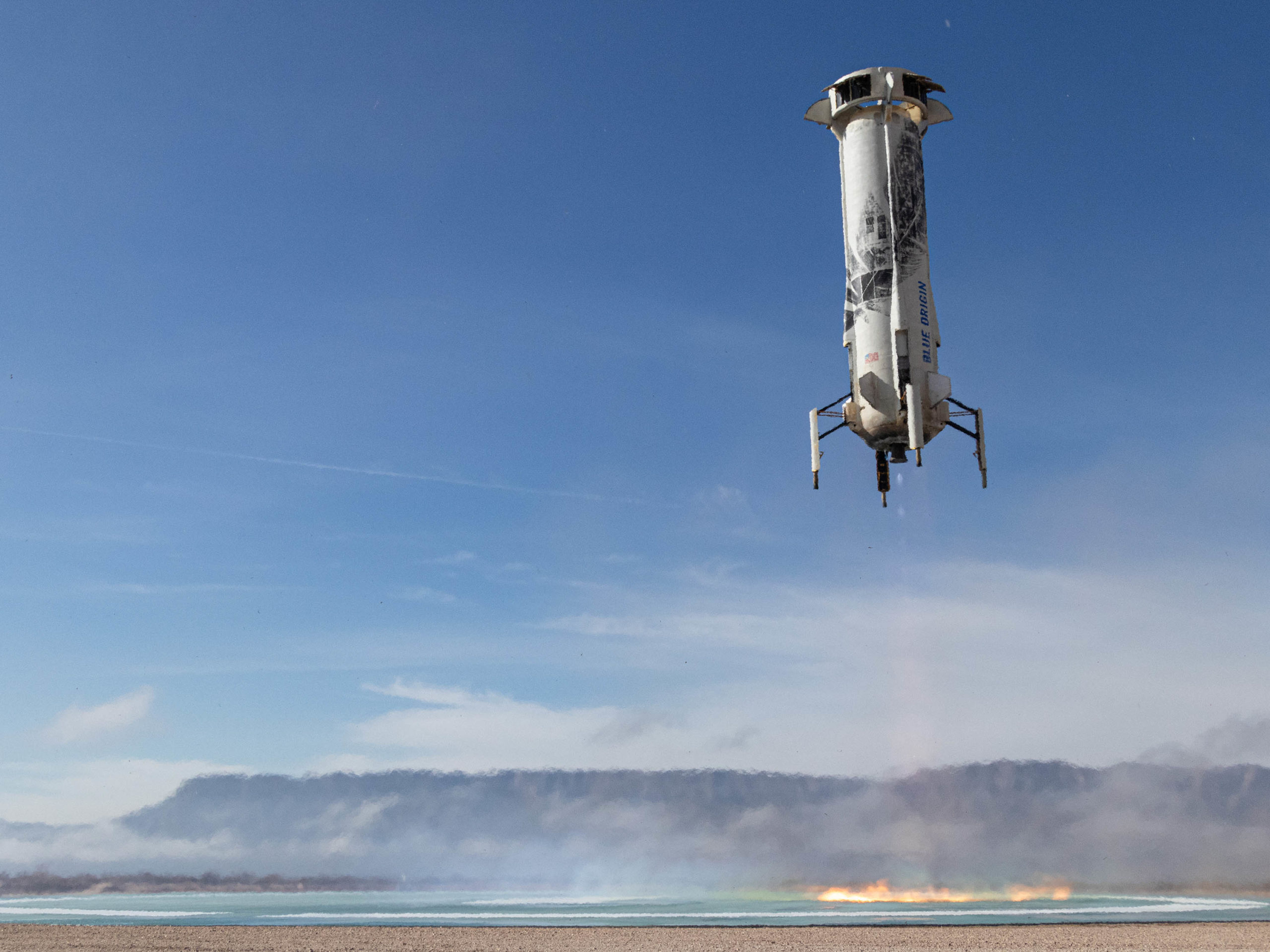 launch of Blue Origin New Shepard was hosted by GMA