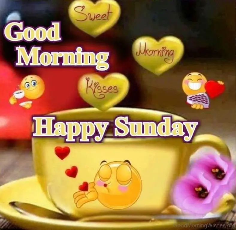 Good Morning Happy Sunday