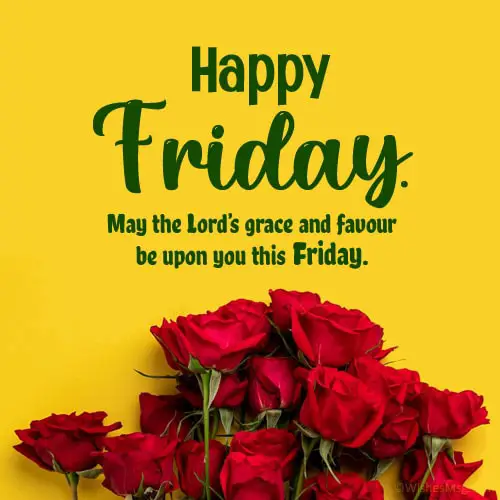 have a blessed friday messages