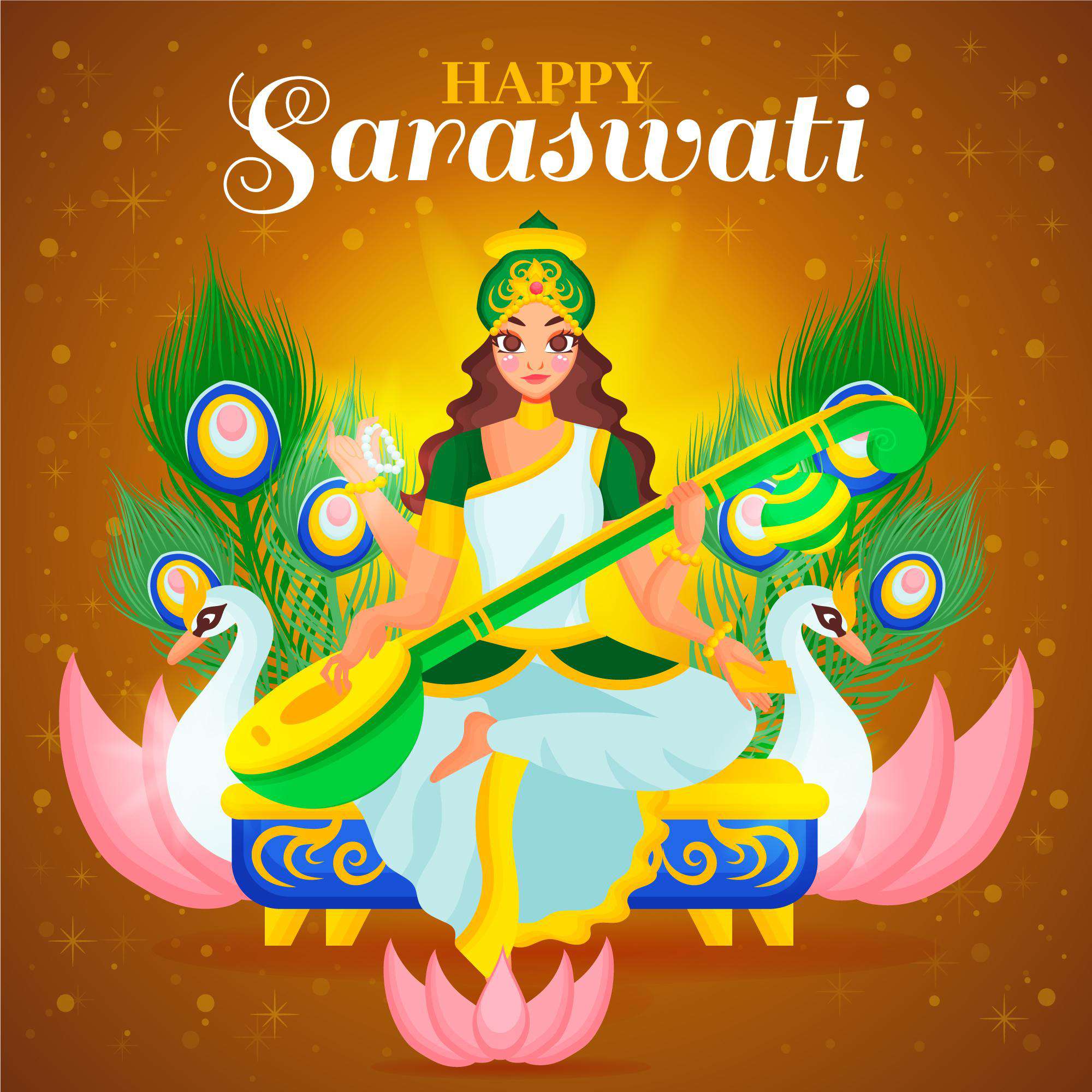Happy Saraswati Puja 2022