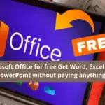 Microsoft Office for free