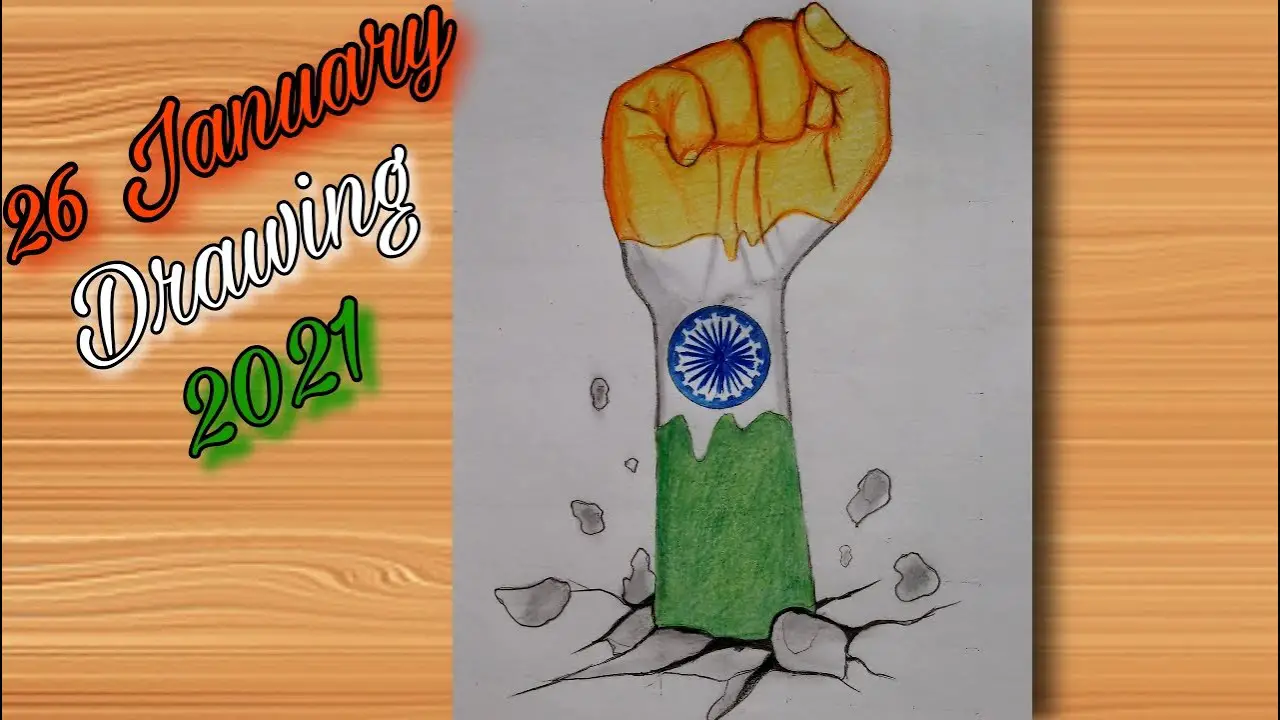 Republic day 2021 special pencil sketching drawing for easysoldier pencil  drawing  YouTube