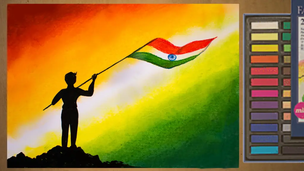 Republic Day Drawing