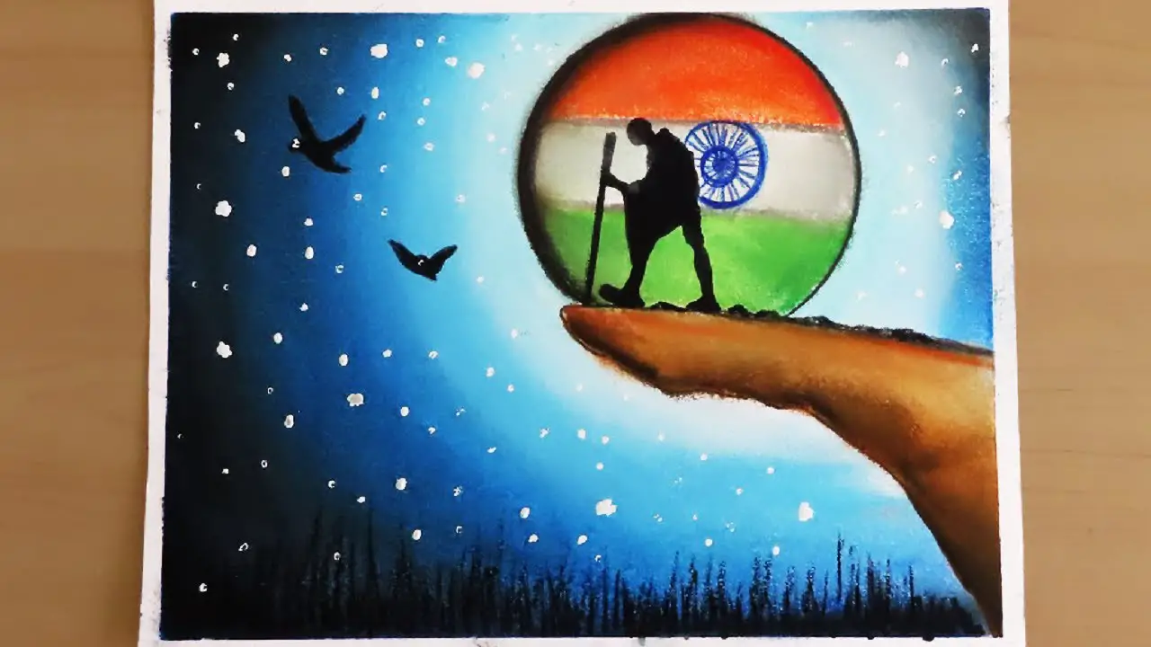 Republic Day Drawing