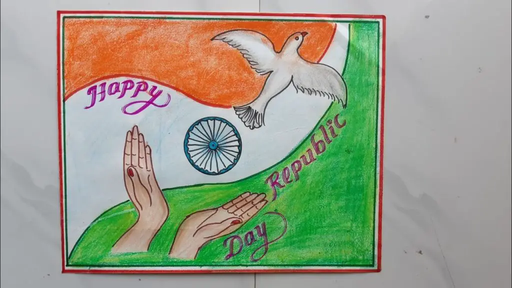 Republic Day Drawing