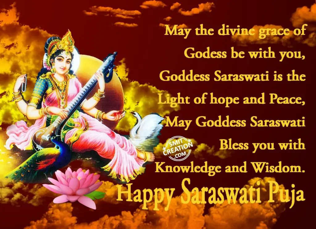 Happy Saraswati Puja 2022 Images, Date, Wishes