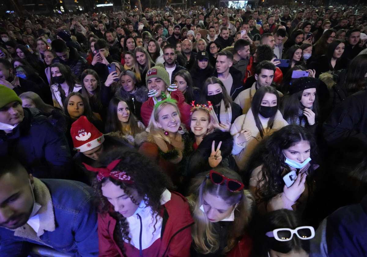 Serbia has a wild New Year's Eve celebration