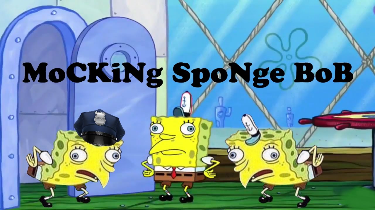 SpongeBob Mocking Meme
