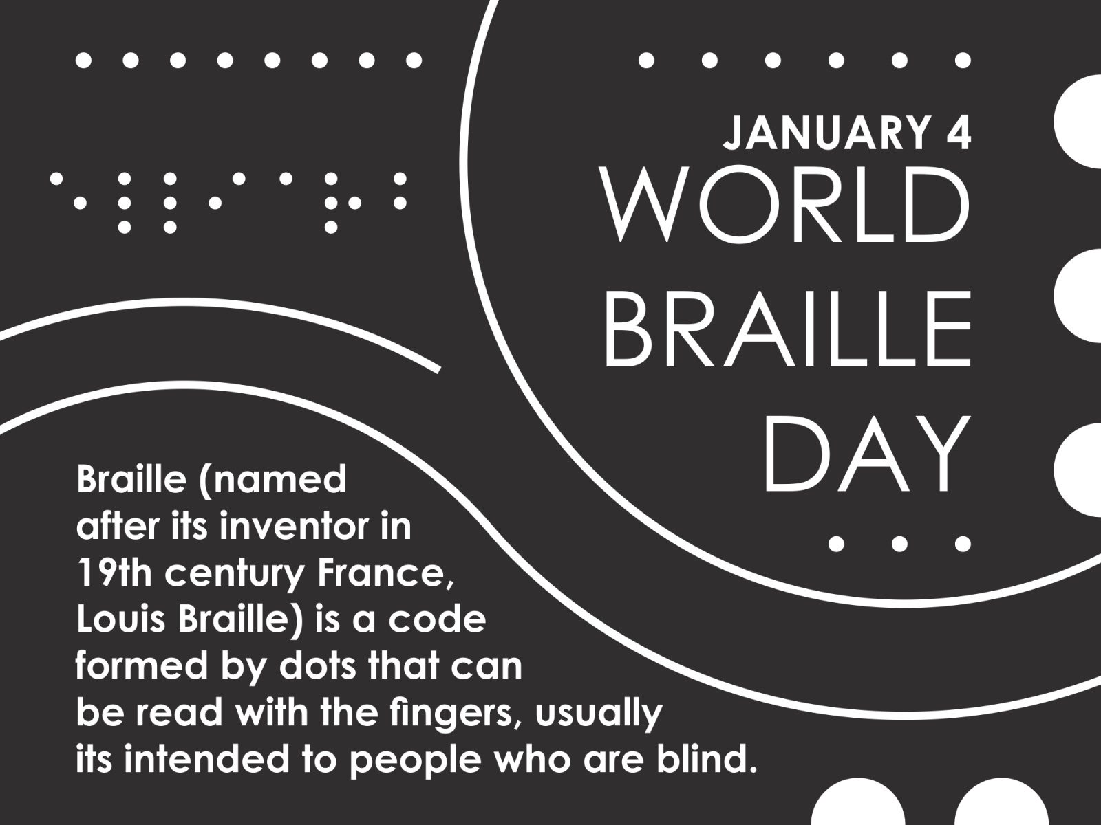 World Braille Day 2022