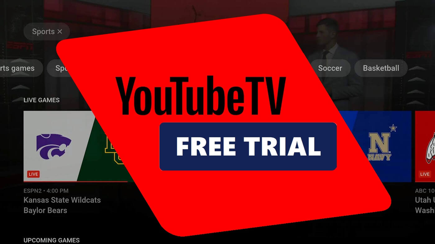 YouTube tv free trial