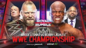 Royal Rumble matches 2022