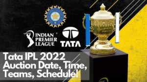 Tata IPL auction 2022