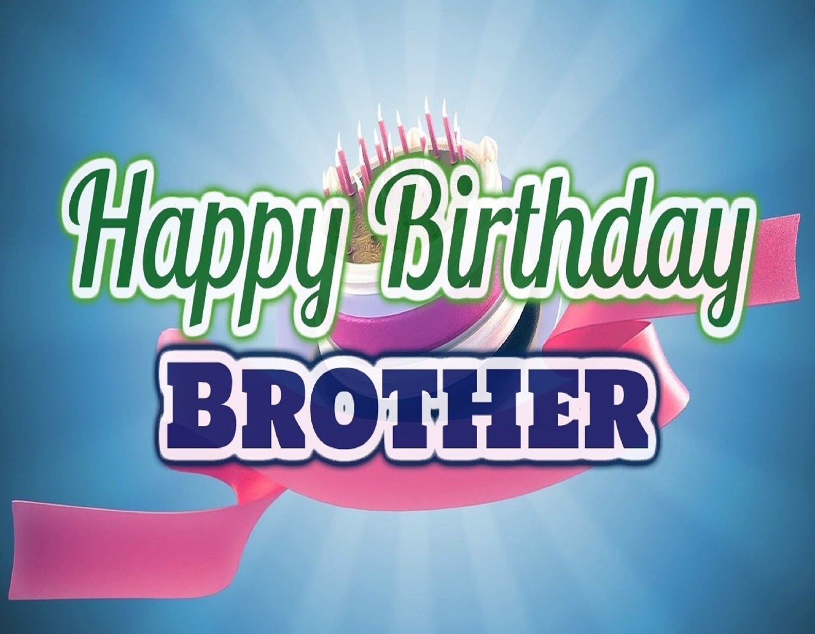 Happy Birthday Brother Images