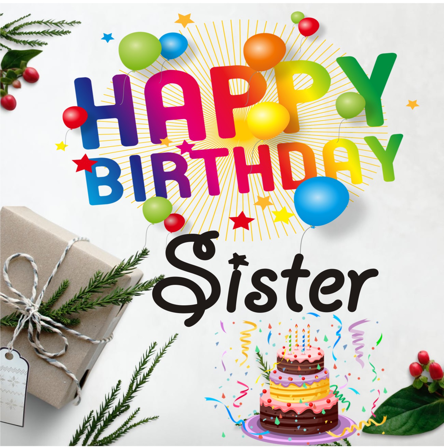 Happy Birthday Sister Images