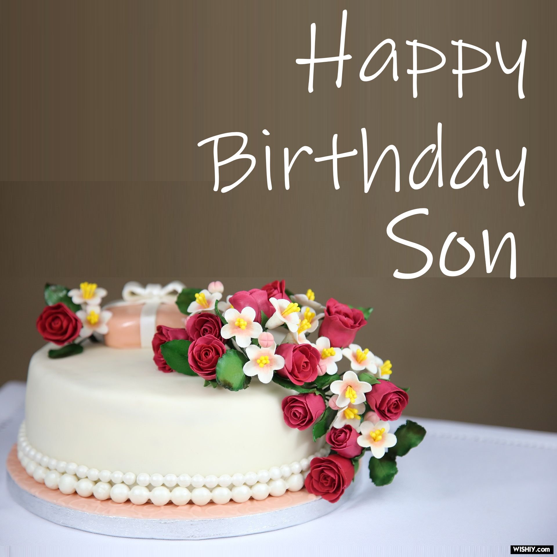 happy birthday son cake