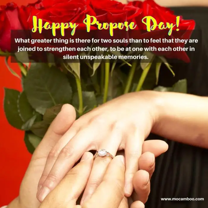 Happy Propose Day 2022