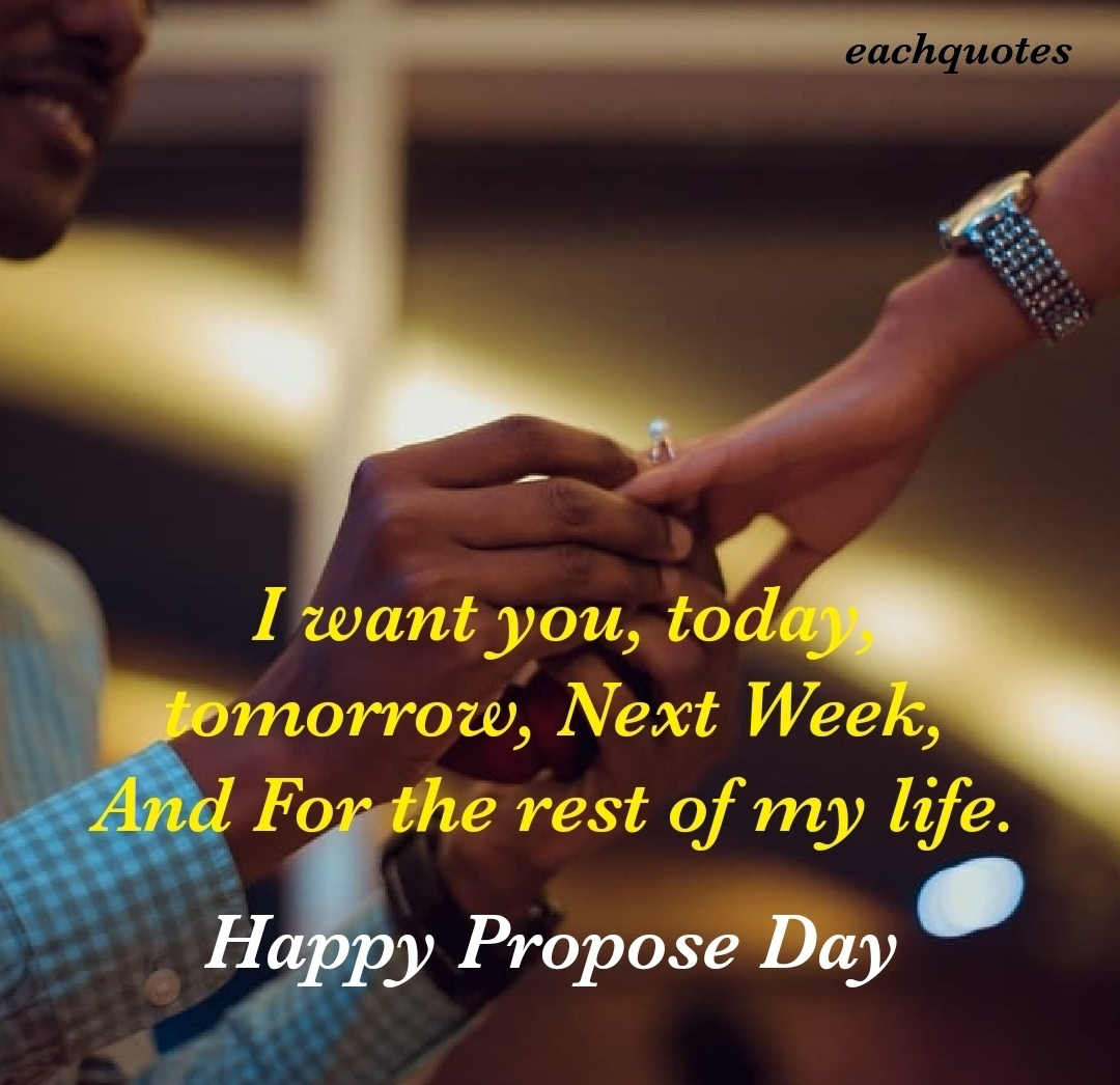 Happy Propose Day Quotes 2022