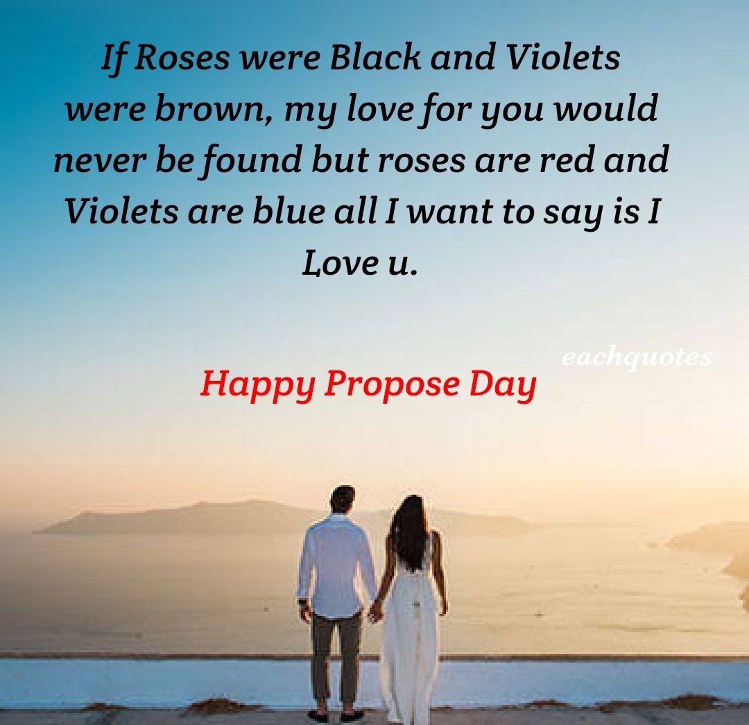 Happy Propose Day Shayari 2022