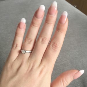 French ombre nails