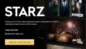  Starz free trial 2022