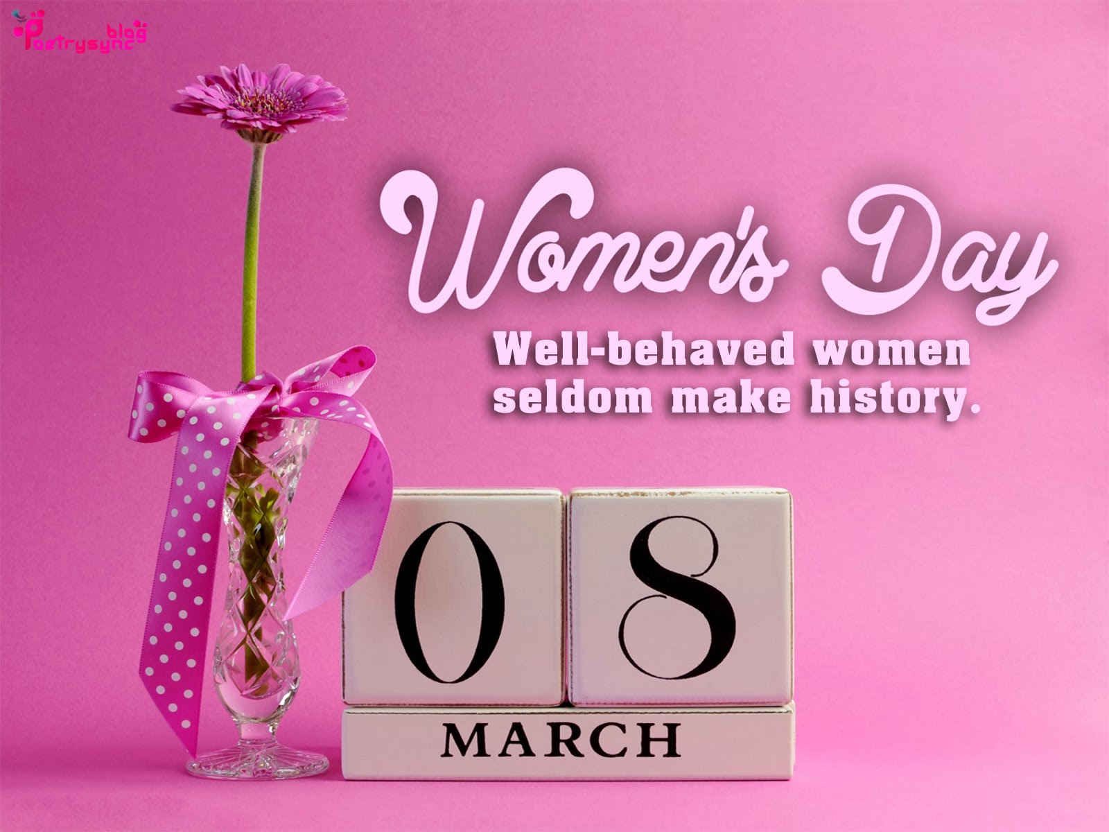 Why use quotes for International Women's Day