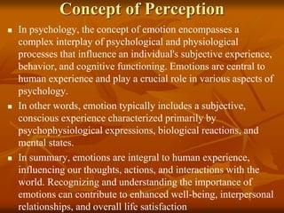 The Complex Interplay: Emotions and Reactions